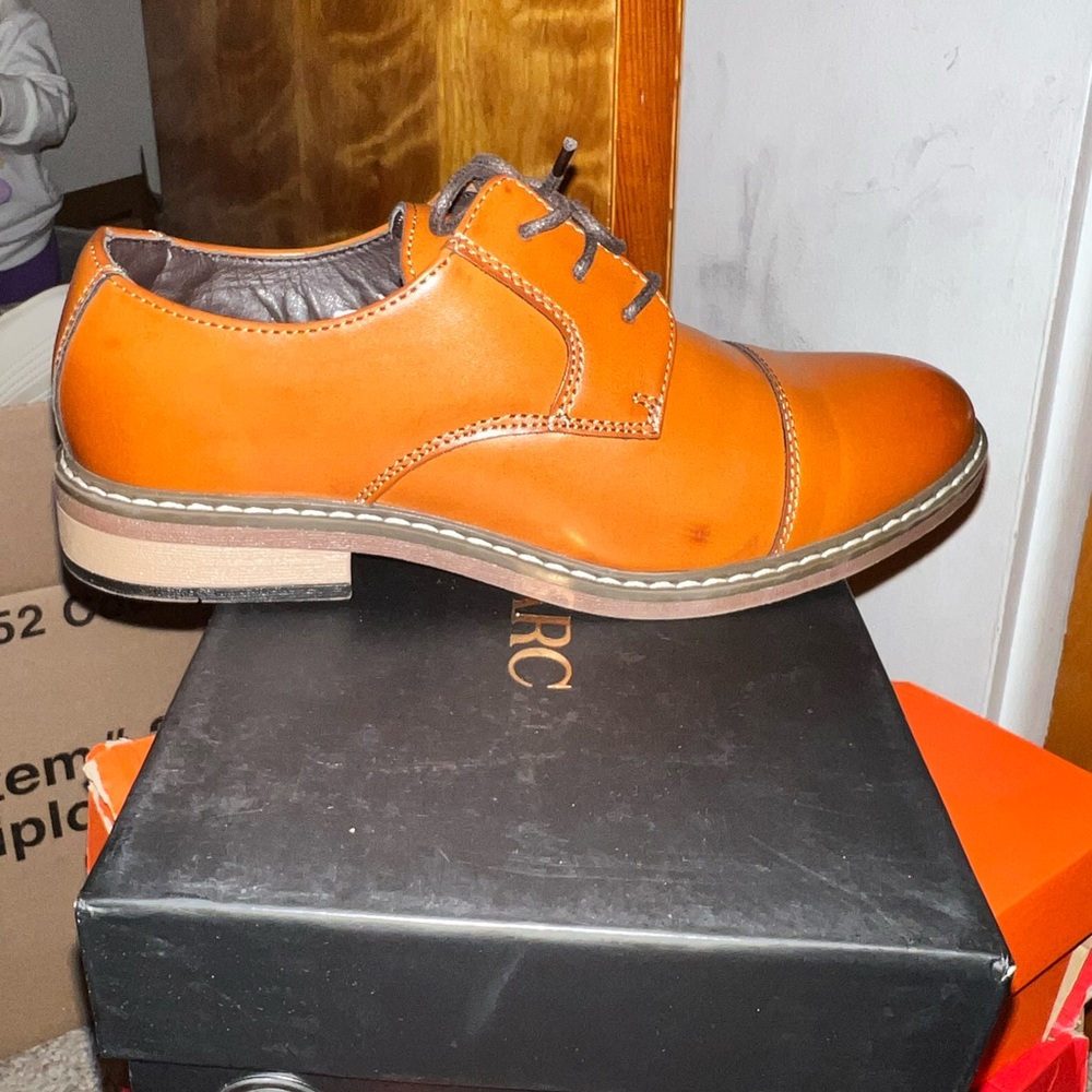Brown Boy’s Dress Shoes